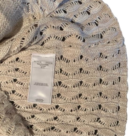 Quiksilver Lightweight Sweater in Natural Beige Size Large - Picture 12 of 14